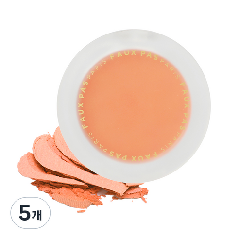 뽀빠파리 와이너리 치크트립 4.5g, 03 피치 샹그리아, 5개