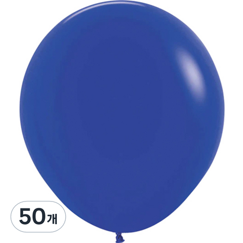 셈퍼텍스 풍선 45cm, 로얄블루, 50개