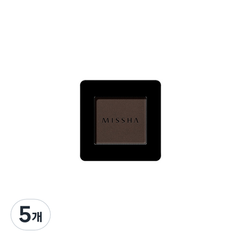 미샤 모던 섀도우 매트, 초코카푸치노(MBR04), 5개