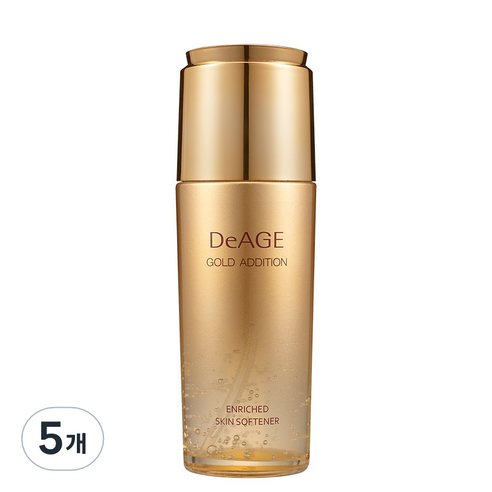 참존 디에이지 골드애디션 인리치드 스킨 소프너, 110ml, 5개