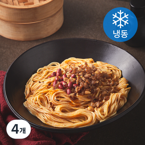 쿡솜씨 티엔미미 유발면 (냉동), 230g, 4개
