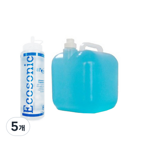 에코소닉 초음파 마사지젤 5L 일반용기, 5개