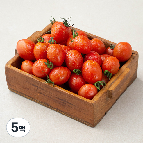 곰곰 친환경 대추방울 토마토, 600g, 5팩