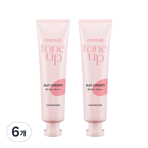 벨라오로라 선크림 참존 캡슐 톤업 선크림 SPF50+ PA++++, 35ml, 6개 Best Top5