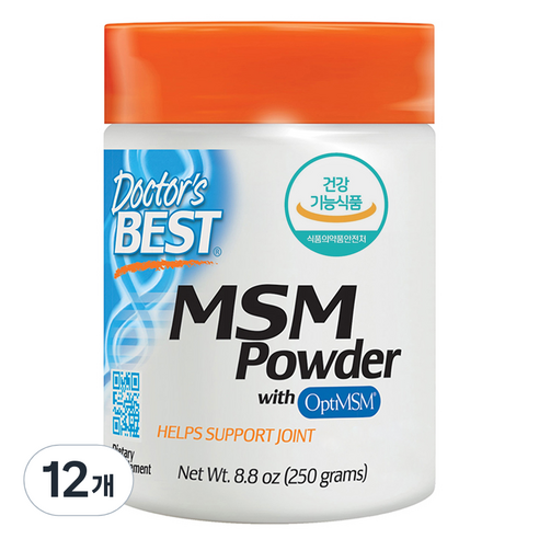 닥터스베스트 MSM 파우더, 250g, 12개