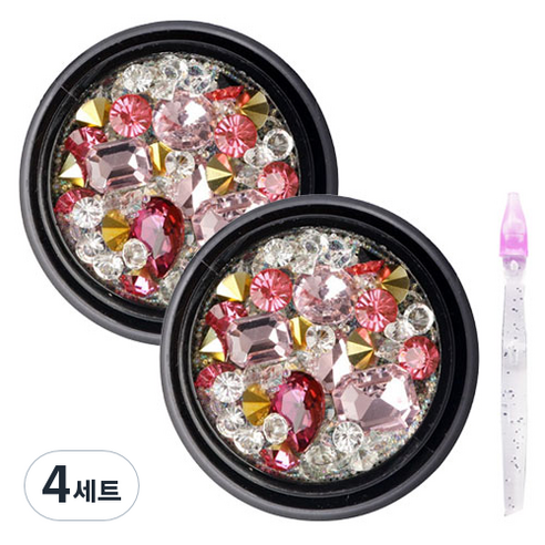 네일룸 보석스톤 네일파츠 2p 세트, 009, 4세트