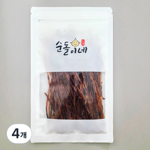 순돌이네 오징어소면 이카소멘, 4개, 100g