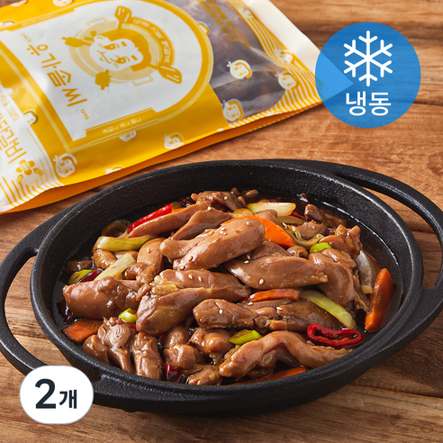유가솜씨 아주라 간장 닭갈비 (냉동), 600g, 2개