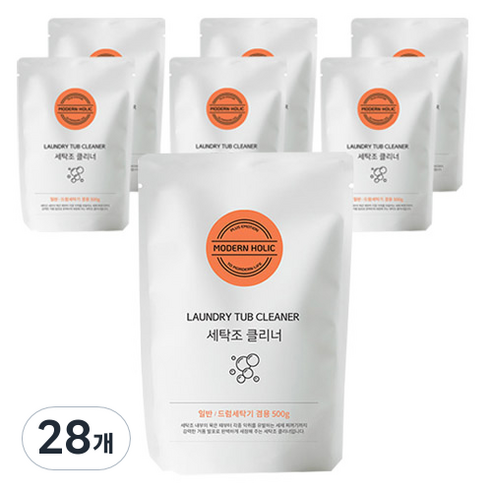 모던홀릭 세탁조 클리너, 28개, 500g