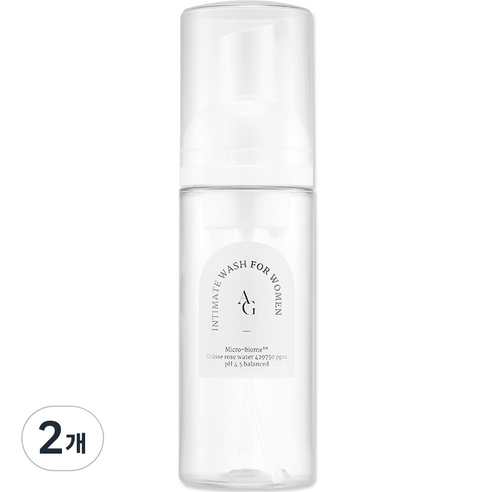 에이전트나인 프로바이오틱스 로즈워터 여성청결제, 150ml, 2개