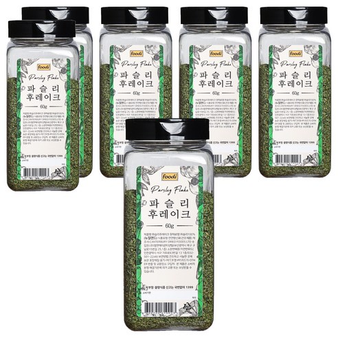 푸디 파슬리 후레이크, 60g, 6개