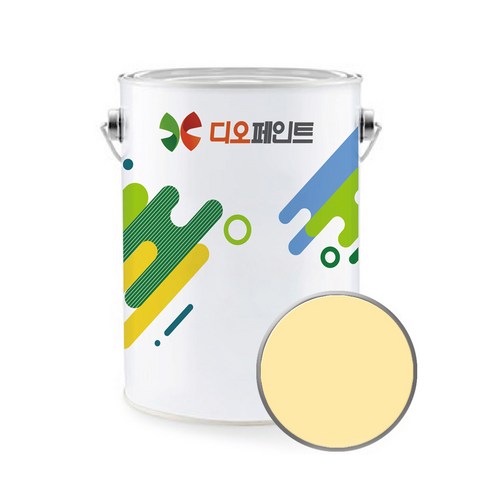 디오페인트 멀티퍼퍼스 벽지 가구용 페인트 4L, 베스트4-치즈, 1개