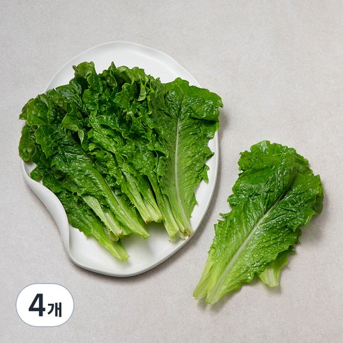 국내산 아삭한 상추, 150g, 4개