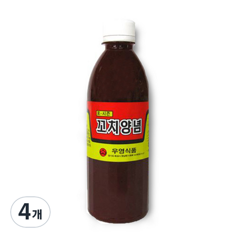 꼬치 양념소스 매운맛, 460g, 4개