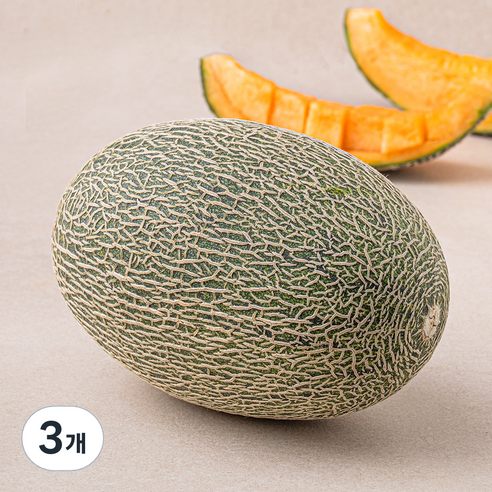 고당도 하미과 메론, 1kg, 3개