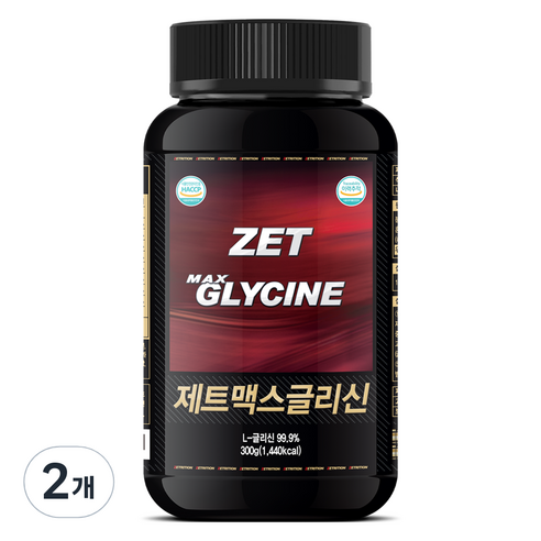 제트리션 제트 맥스 글리신, 300g, 2개