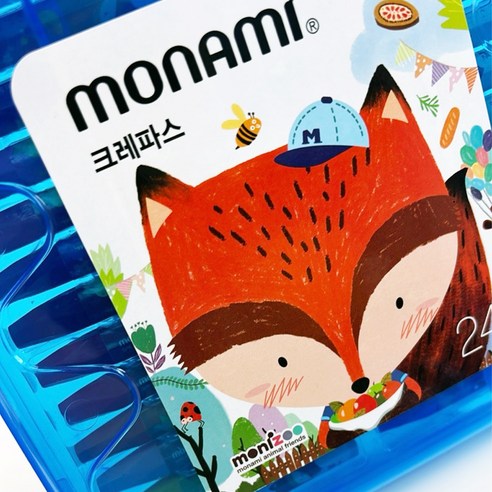 Monami  Moniju  Character stationery  Crayons  Character crayons  Monami crayons  蠟筆  美術用品  美術工具  花式