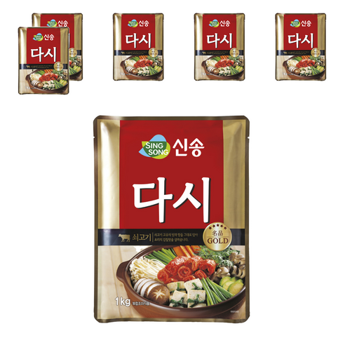 신송 다시, 6개, 1kg