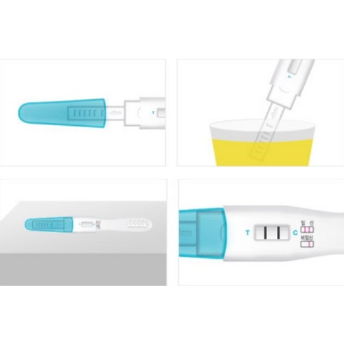 동아제약 해피타임 얼리체크 임신테스트기, 1개입, 4개