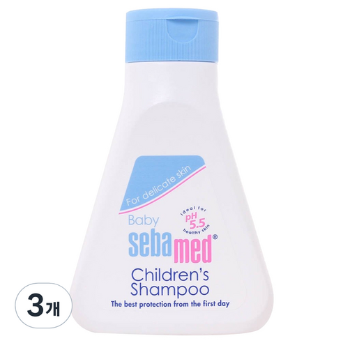 세바메드 베이비 칠드런스 샴푸 150ml-1개, 3개, 150ml
