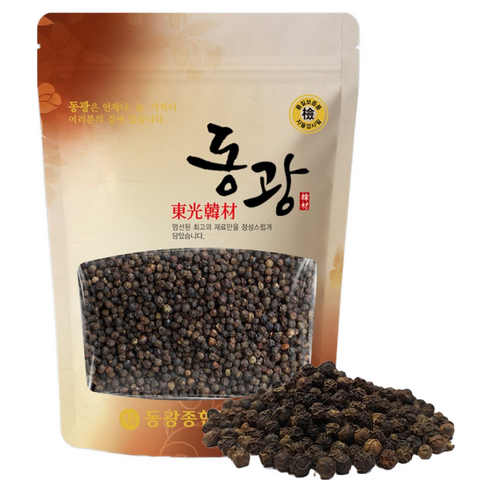 동광한방몰 리필용 통 흑후추, 600g, 1개