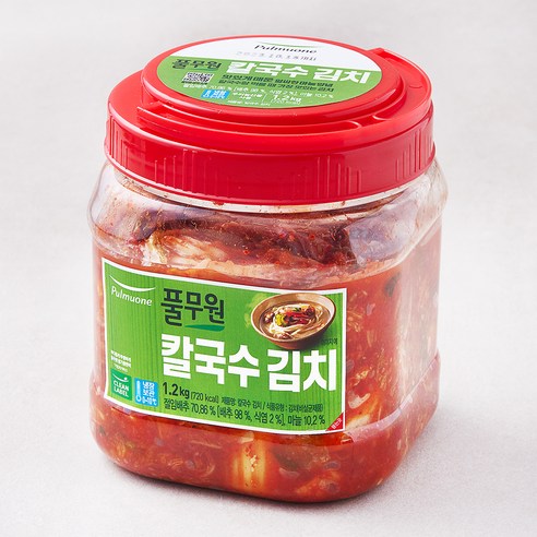 풀무원 칼국수 김치, 1.2kg, 1개
