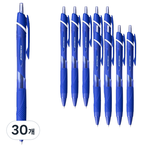 제트스트림 유니 유성볼펜 0.7mm SXN-150-07, 블루, 30개