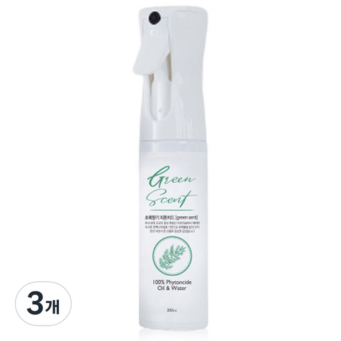 초록향기 피톤치드 스프레이, 300ml, 3개