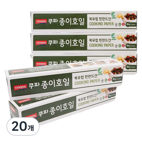 쿠파 종이호일, 10m, 1개입, 20개