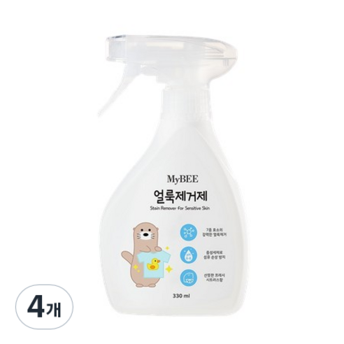 마이비 유아 얼룩제거제, 330ml, 4개
