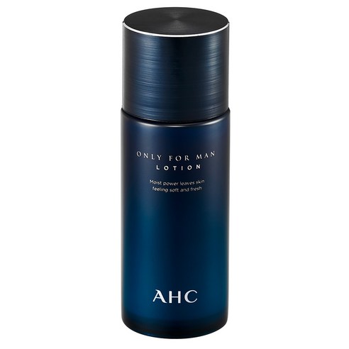 AHC 온리포맨 스킨케어 2종 + 쇼핑백 세트는 남성을 위한 효과적인 화장품 세트입니다.