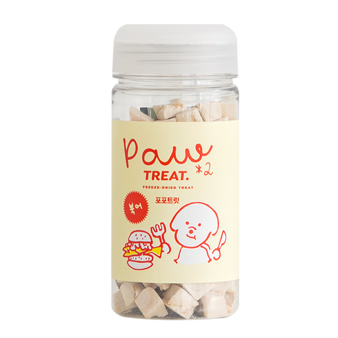 바잇미 포포트릿 반려동물 동결건조간식, 북어, 40g, 1개