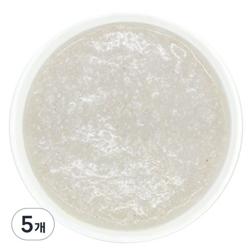 짱죽 실온 이유식 초기 묽은죽, 오트밀바나나, 160g, 5개
