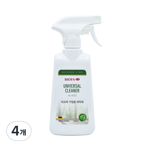 비오파 가구 마루 다용도 클리너 4020, 400ml, 4개