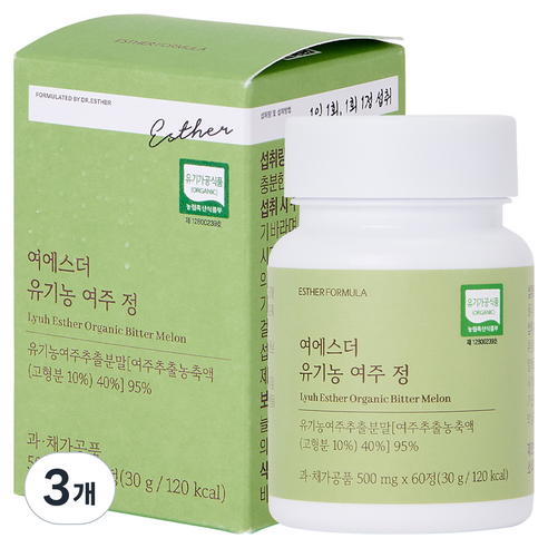 에스더포뮬러 여에스더 유기농 여주 정 30g