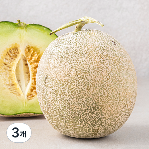 곰곰 머스크 멜론, 1kg, 3개