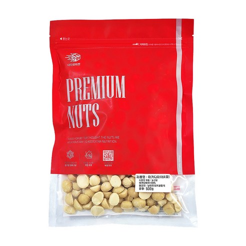 다다모마켓 마카다미아 반태, 500g, 1개