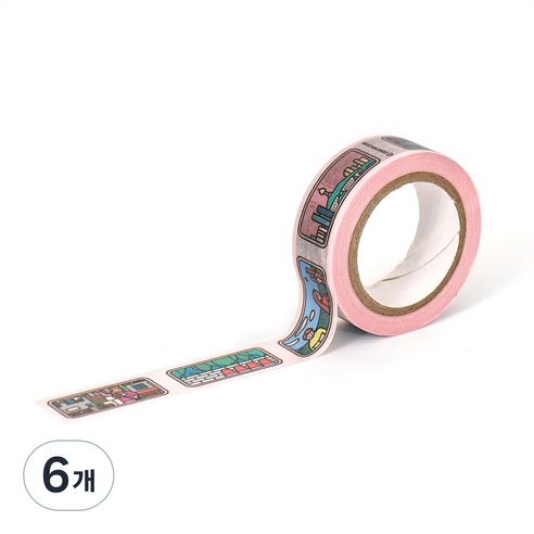 제로퍼제로 마스킹 테이프, 서울, 6개