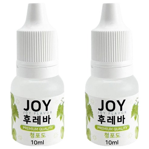 아로미조이 조이후레바 슬라임재료, 2개, 청포도