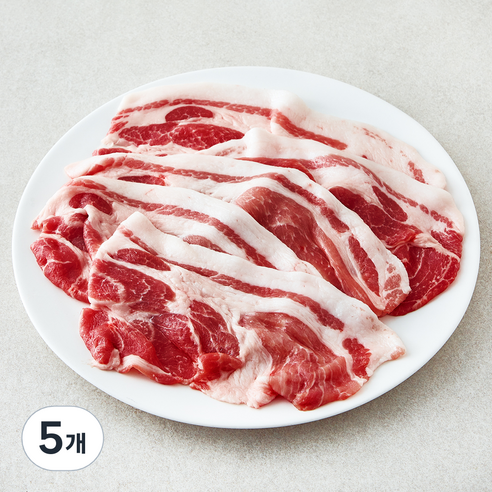 미국산 목전지 제육볶음용 (냉장), 5개, 600g