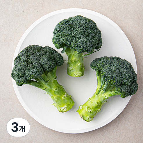 국내산 브로콜리, 3개입, 3개