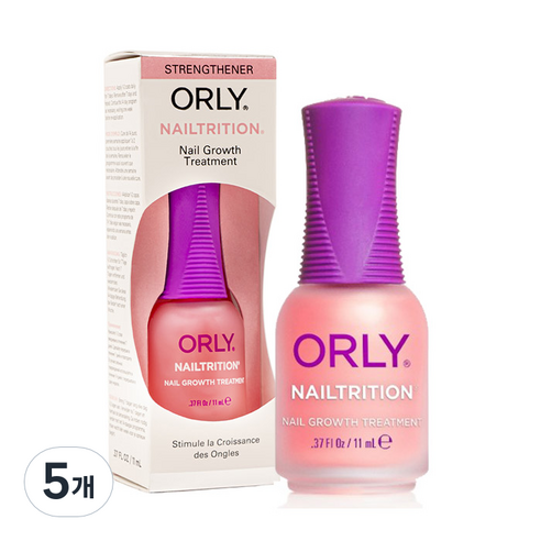 오를리 네일트리션 손톱 강화제, 11ml, 5개
