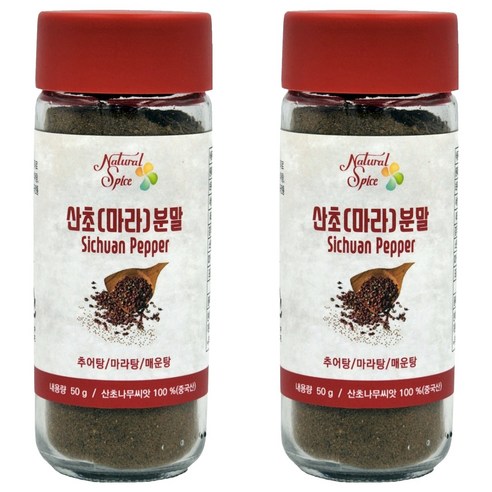 내츄럴스파이스 산초 마라분말, 50g, 2개