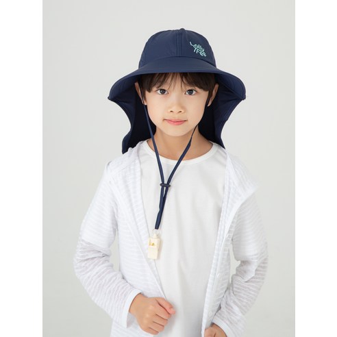 어린이를 위한 완벽한 차양: 롤리트리 베이직 자외선차단 와이드 플랩캡