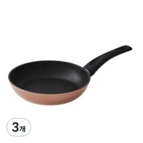 락앤락 인덕션 로즈골드 프라이팬, 20cm, 3개