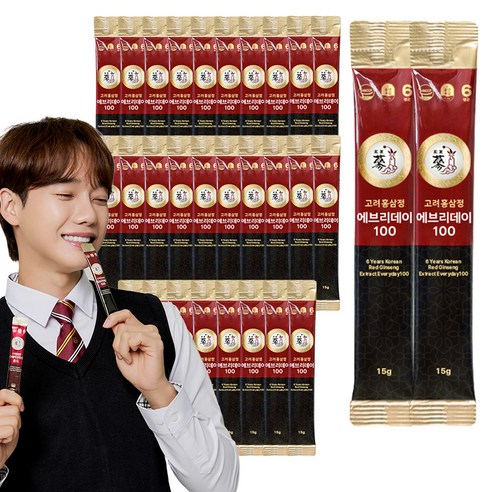 풍년보감 6년근 고려홍삼정 에브리데이100, 15g, 180개