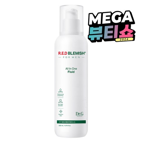 닥터지 레드 블레미쉬 포 맨 올인원 플루이드, 200ml, 1개