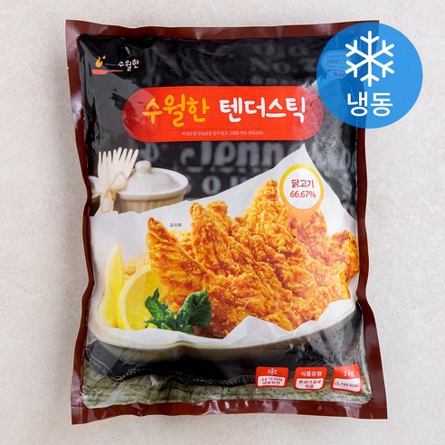 수월한 텐더스틱 (냉동), 1kg, 1개