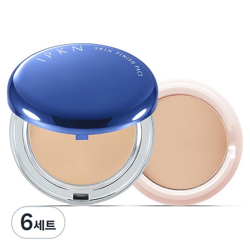 입큰 스킨 피니쉬 팩트 파우더 본품 14g + 리필 11g, 23호, 6개