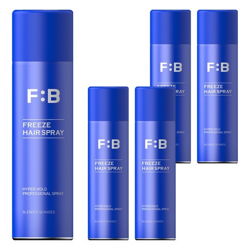 포뷰트 프리즈 헤어 스프레이, 100ml, 5개